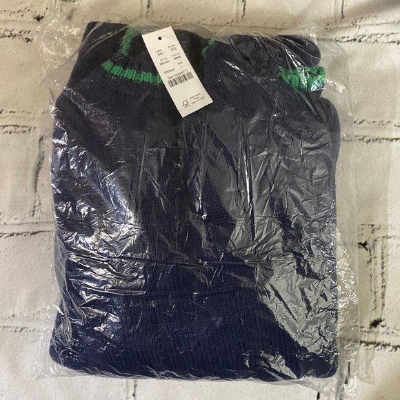 J. Crew Heritage cotton tipped sweater L - Picture 7 of 9